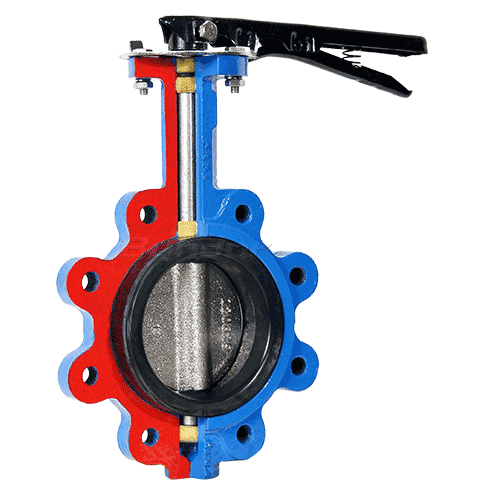 One Stem No-pin Lug Butterfly Valve2